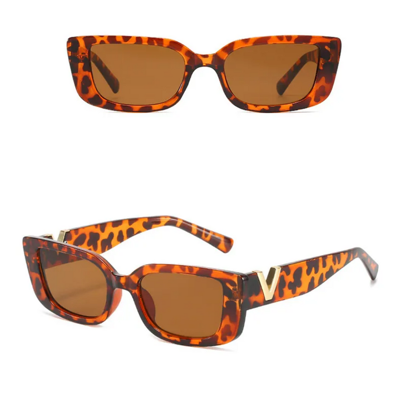 Small Retro Cat Eye Sunglasses-Black-State of Style