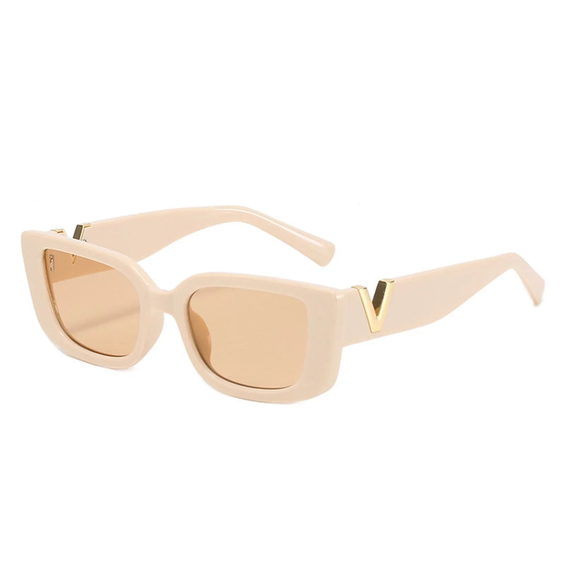 Small Retro Cat Eye Sunglasses-Black-State of Style