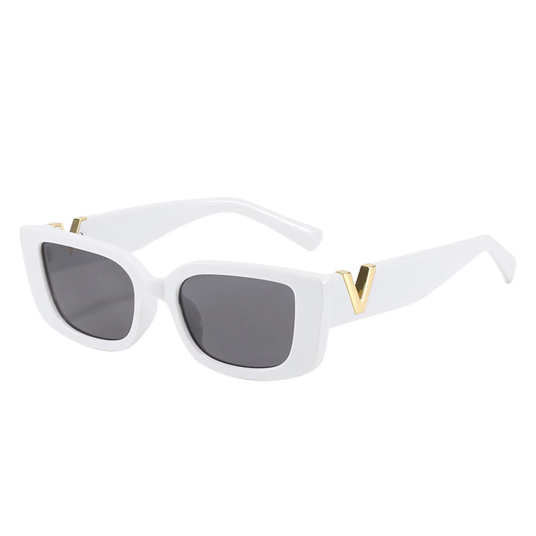 Small Retro Cat Eye Sunglasses-Black-State of Style