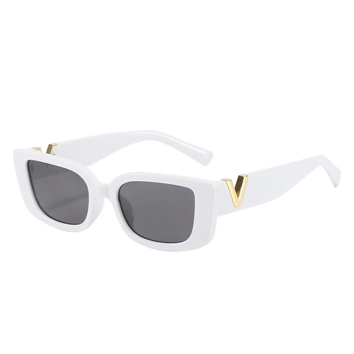 Small Retro Cat Eye Sunglasses-Black-State of Style
