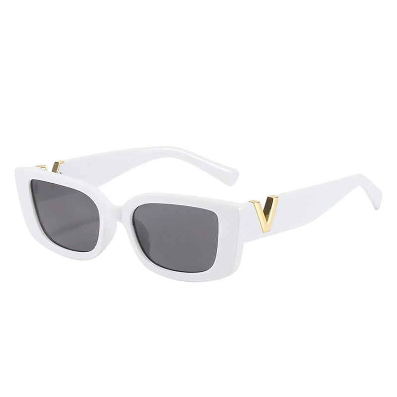 Small Retro Cat Eye Sunglasses-Black-State of Style