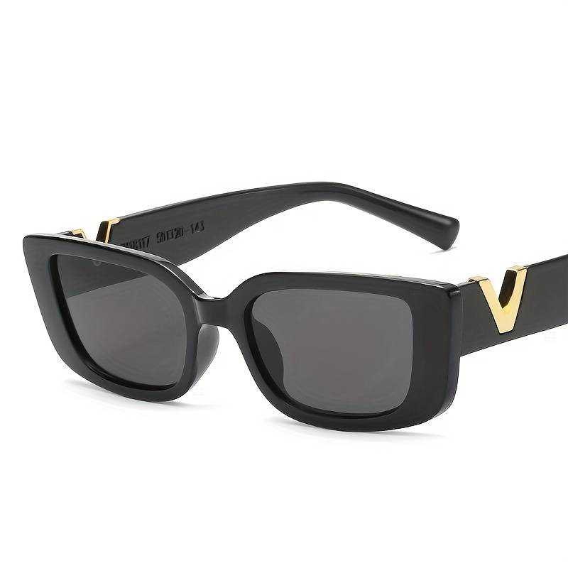 Small Retro Cat Eye Sunglasses-Black-State of Style