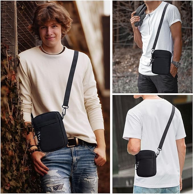 Compact Waterproof Crossbody Travel Bag – Kaelen