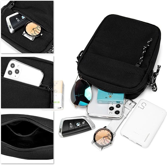 Compact Waterproof Crossbody Travel Bag – Kaelen