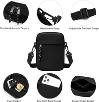 Compact Waterproof Crossbody Travel Bag – Kaelen