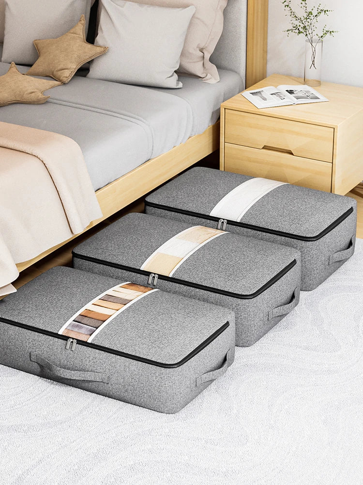 Smart and Spacious Storage Bag - UnderStore-M-Grey-State of Style