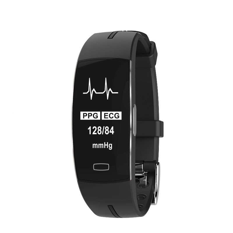 Smart Blood Pressure and Heart Rate Monitor - HealthGuardian-Black/Silver-State of Style