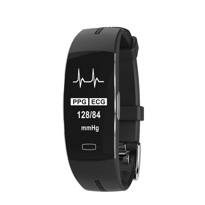 Smart Blood Pressure and Heart Rate Monitor - HealthGuardian-Black/Silver-State of Style