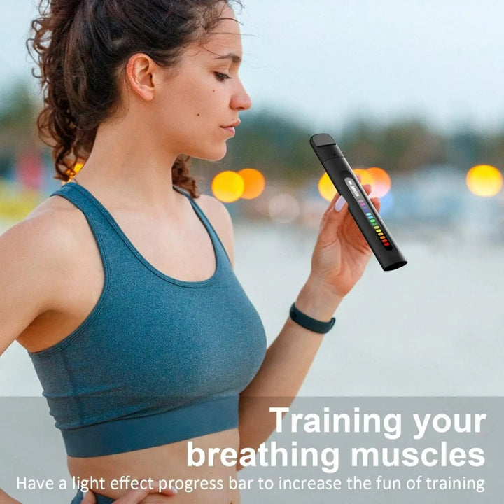 Smart Breathing Trainer for Respiratory Muscle Training - BreathBoost-State of Style