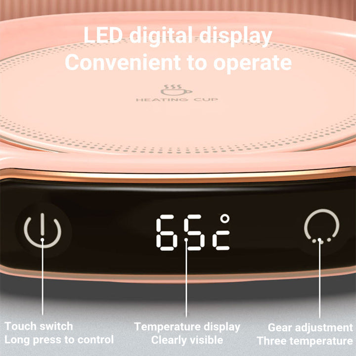 Smart Cup Warmer for Hot Beverages - WarmSip-White-USB-State of Style