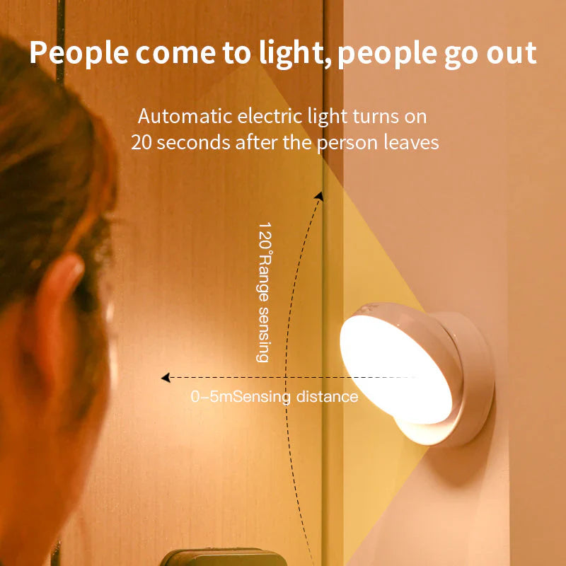 Smart Motion Sensor Night Light - Elara-White-State of Style