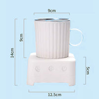 Smart Mug with Quick Cooling and Heating - ThermoMug-Yellow-State of Style