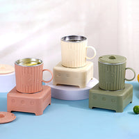 Smart Mug with Quick Cooling and Heating - ThermoMug-Yellow-State of Style