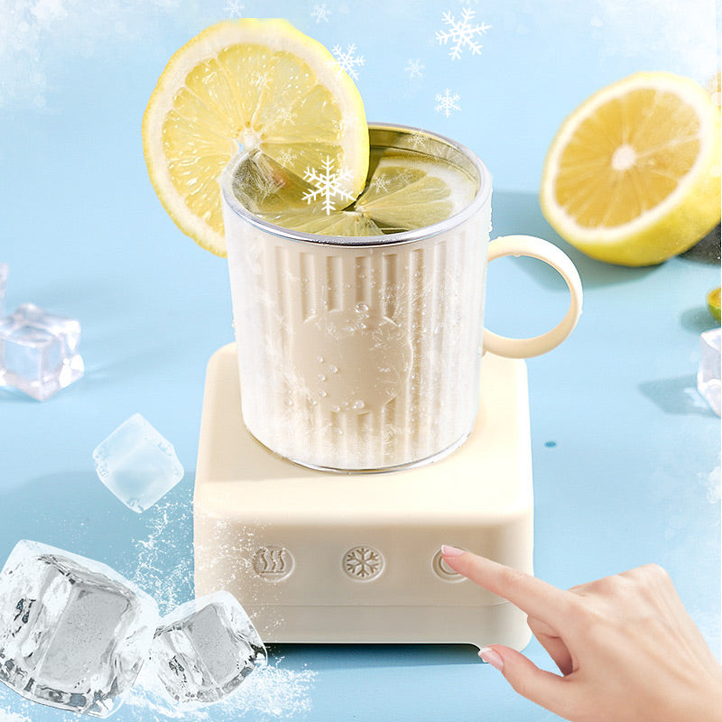 Smart Mug with Quick Cooling and Heating - ThermoMug-Yellow-State of Style