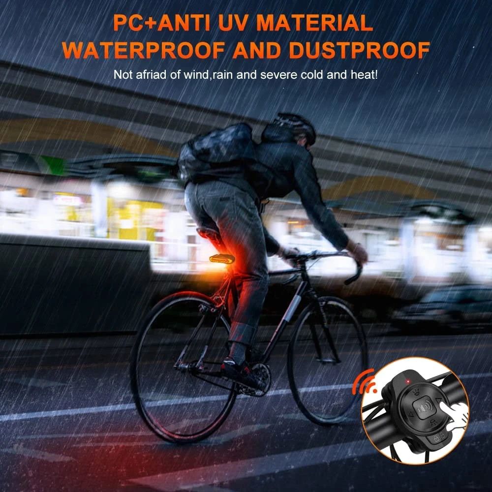 Smart Rear Light Alarm - BikeGuard™-State of Style