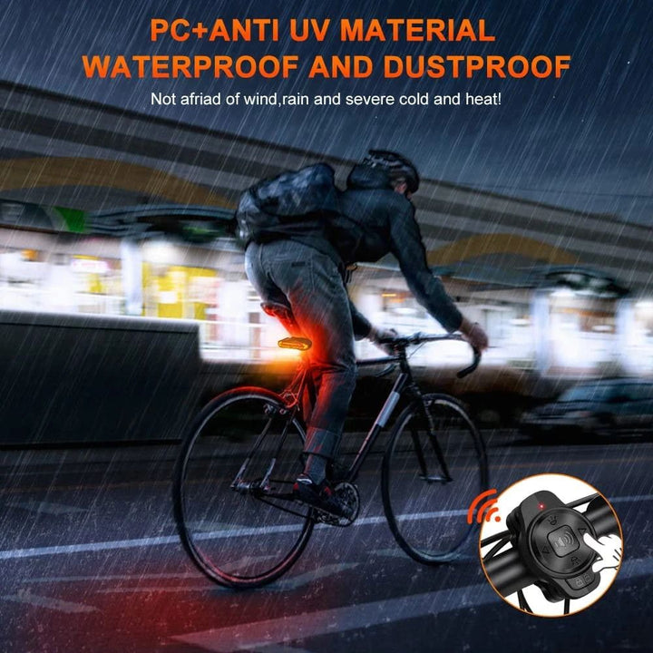 Smart Rear Light Alarm - BikeGuard™-State of Style