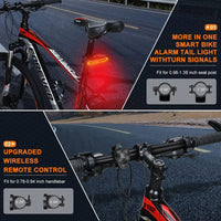 Smart Rear Light Alarm - BikeGuard™-State of Style