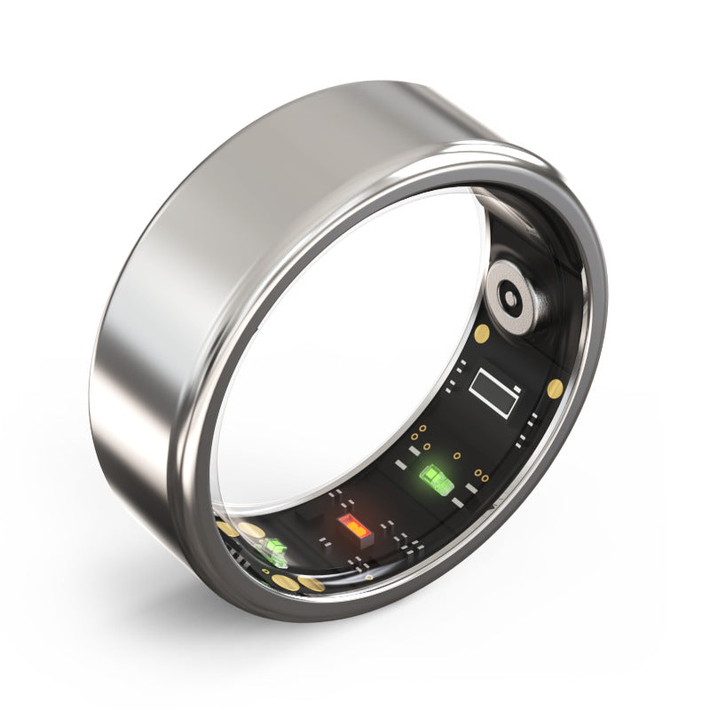 Smart Ring with Health Monitoring - Luna-Silver-18.1mm-State of Style