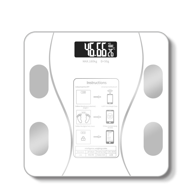 Smart Scale with Body Analysis - FitScale-White-State of Style