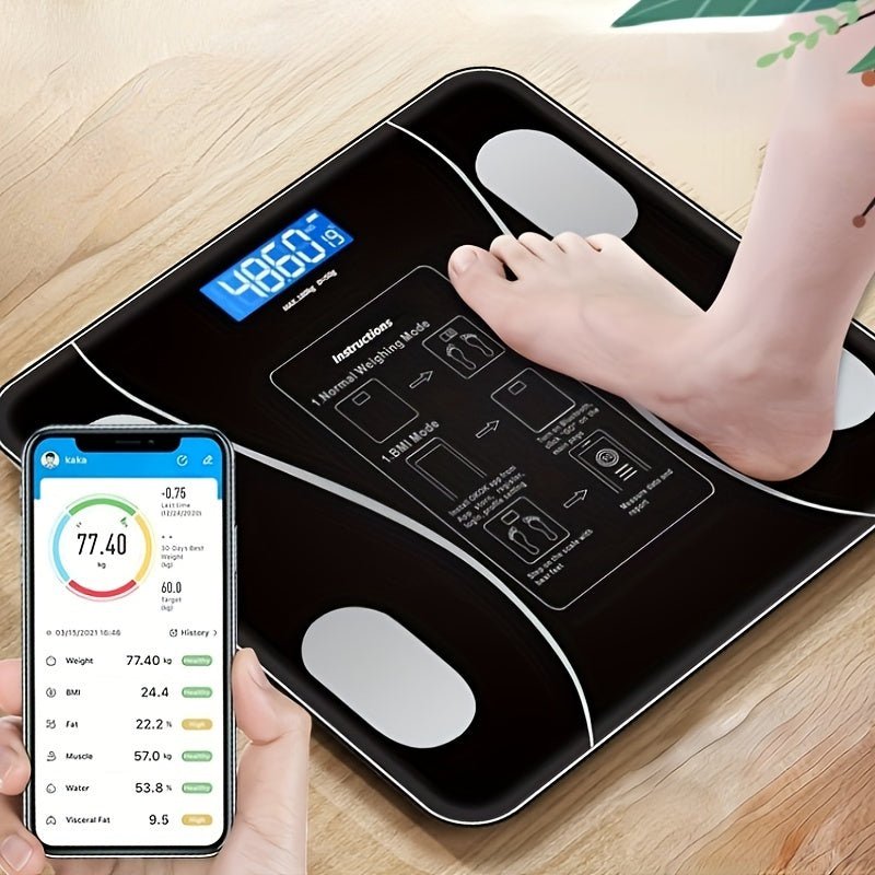 Smart Scale with Body Analysis - FitScale-White-State of Style