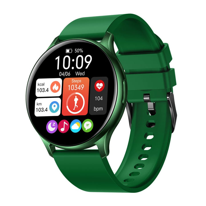 Smartwatch and Fitness Tracker with Bluetooth - SmartVibe Pro-Green-State of Style