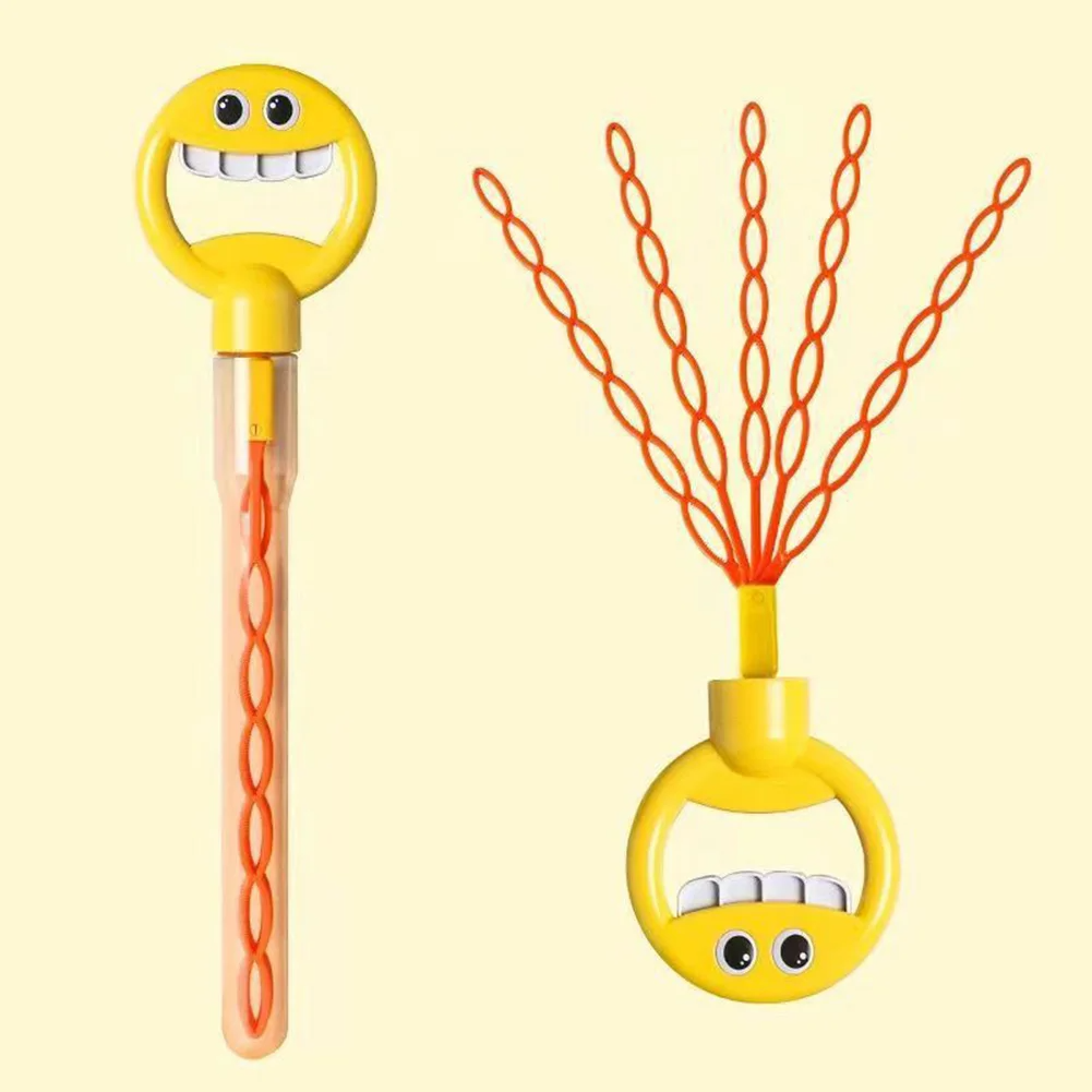 Smiley Bubble Stick with 32 Holes - BubbleWave-Red-Red-State of Style