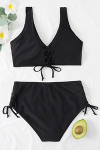 Smooth Bikini Set with Sporty Twist – Solea-Black-S-State of Style