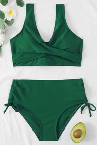 Smooth Bikini Set with Sporty Twist – Solea-Green-S-State of Style