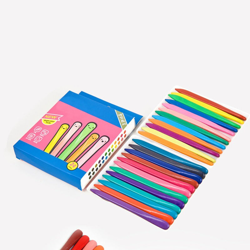 Smudge-Free Colour Crayons for Creative Kids - ColorPop-Set of 6-State of Style