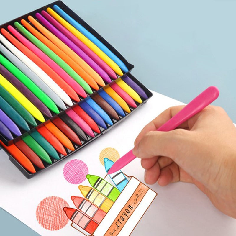 Smudge-Free Colour Crayons for Creative Kids - ColorPop-Set of 6-State of Style
