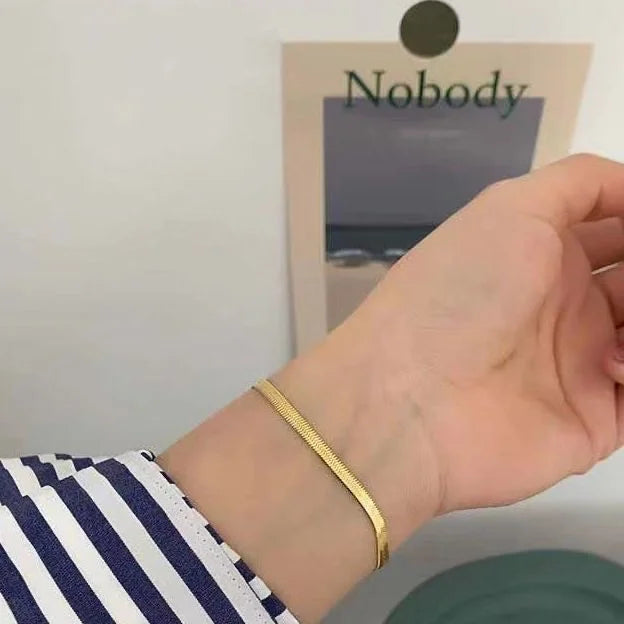 Snake Ankle Bracelet - Isolde-Gold-State of Style