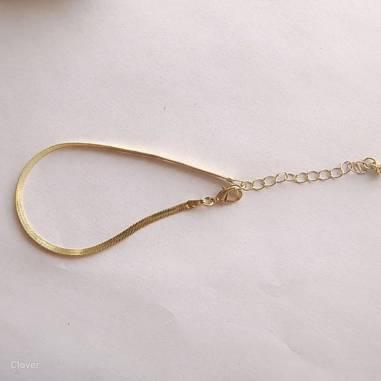 Snake Ankle Bracelet - Isolde-Gold-State of Style