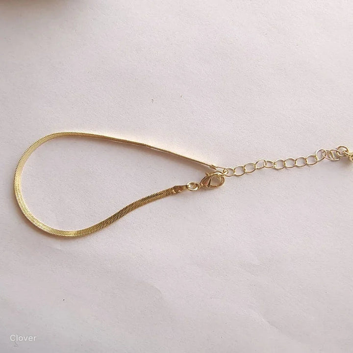 Snake Ankle Bracelet - Isolde-Gold-State of Style