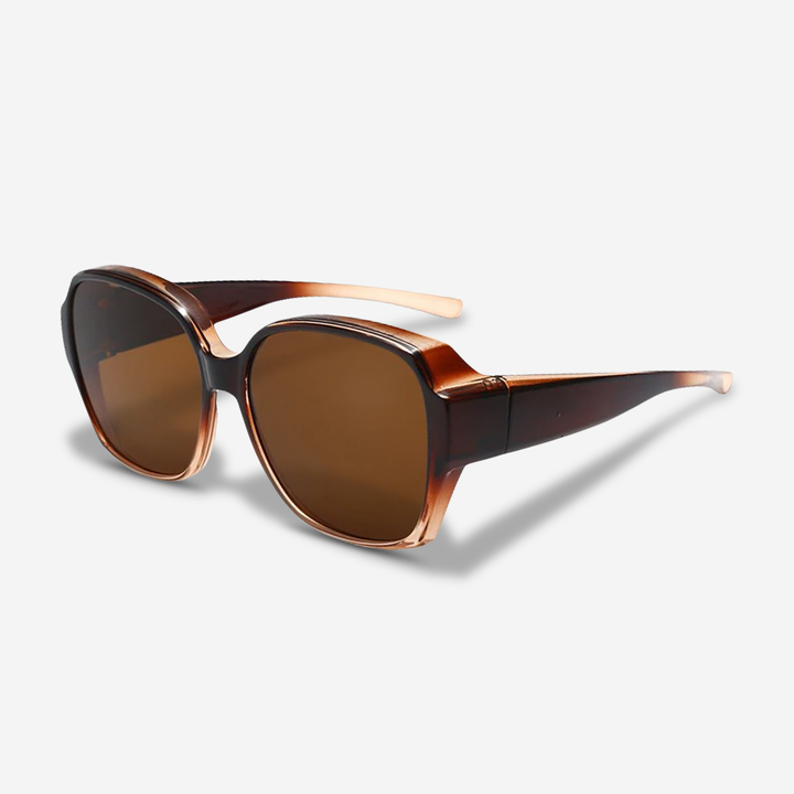 Snap-On Sunglasses for Eyewear Wearers – ClipRay-Coffee-State of Style