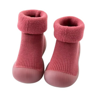 SnugSteps – Comfortable Barefoot Socks for Children-Red-3-4 (11.5cm)-State of Style