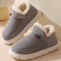 Sofie Comfortable Fur Slippers-Grey-5-State of Style
