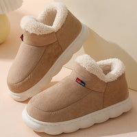 Sofie Comfortable Fur Slippers-Khaki-5-State of Style