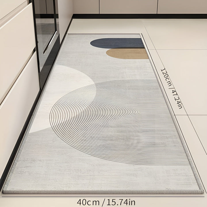 Soft and Comfortable Kitchen Mat - VelvetStep-Liberty-40 x 120 cm-State of Style