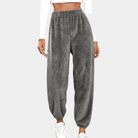 Soft and Comfortable Lounge Pants for Women - Yara-Grey-XS-State of Style