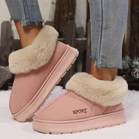 Soft and Warm Ladies Slippers - Nova-Pink-3-State of Style