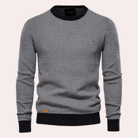 Soft and Warm Men's Sweater - Luca-Black-S-State of Style