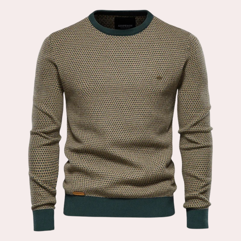 Soft and Warm Men's Sweater - Luca-Green-S-State of Style