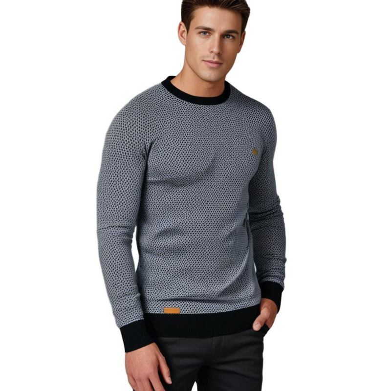 Soft and Warm Men's Sweater - Luca-Red-S-State of Style