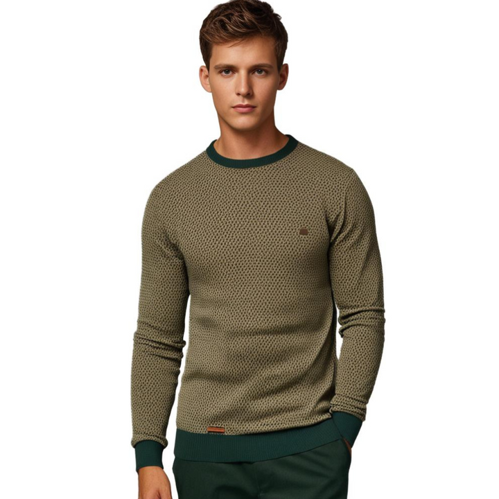 Soft and Warm Men's Sweater - Luca-Red-S-State of Style