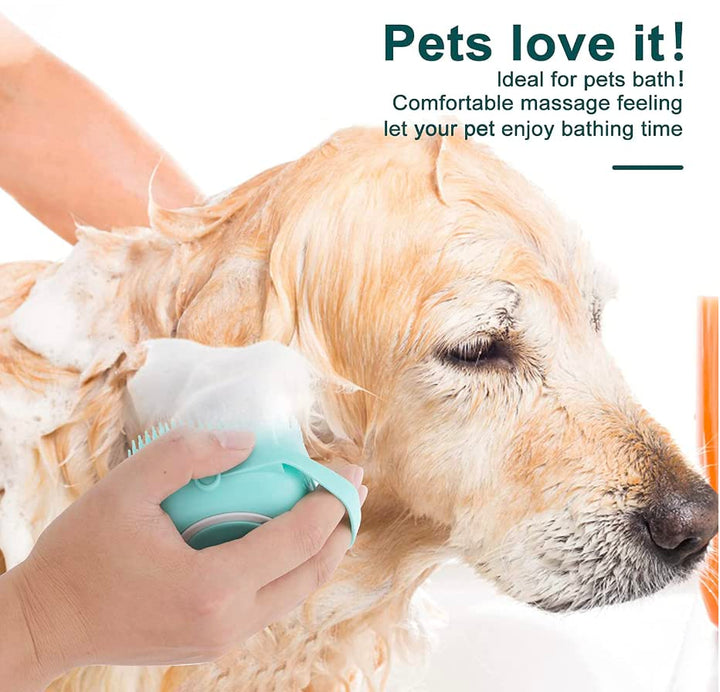 Soft Brush for Bathing & Grooming Pets-Blue-State of Style