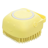 Soft Brush for Bathing & Grooming Pets-Yellow-State of Style