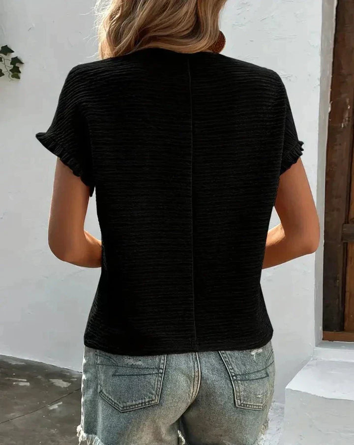 Soft Cotton Ladies T-shirt – Élodie-Light pink-S-State of Style