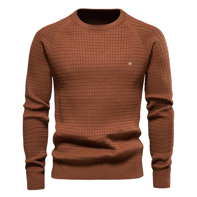 Soft Cotton Men's Sweater - Sven-Coffee-S-State of Style