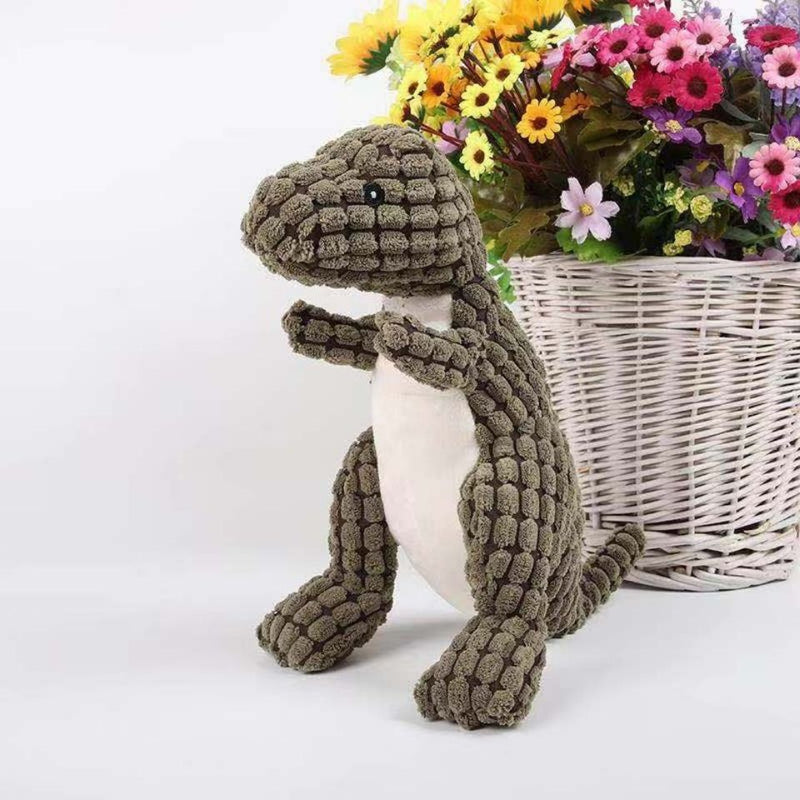 Soft Cuddly Dinosaur for Pets (Buy 1 Get 1 Free) - DinoPal-Green + Green-State of Style