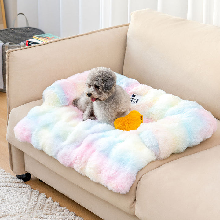 Soft Dog Bed - PlushNest-Grey-S-State of Style